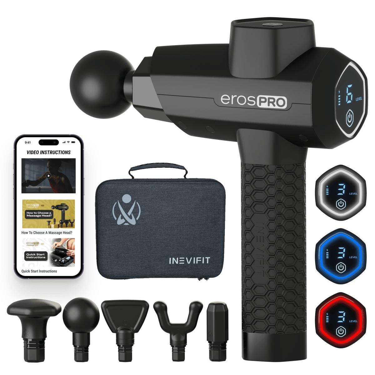 INEVIFIT | Eros PRO Massage Gun