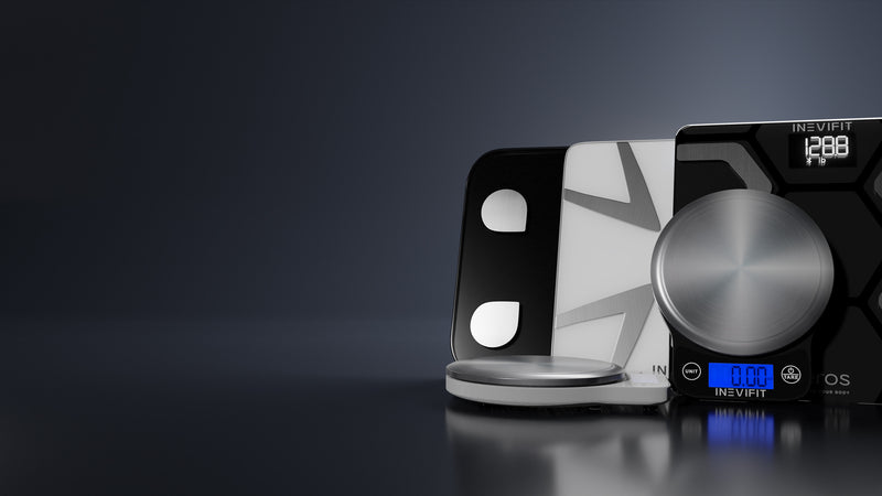 Showcase of INEVIFIT Products: Body Smart Scales, Body Scales and Food Scales