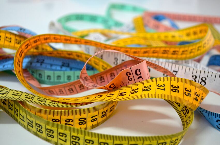 Body Tape Measure Set Body Fat Meter BMI Measurement Tool Body Fat