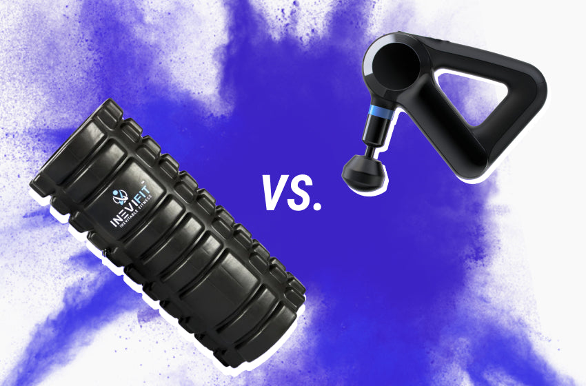 Foam Roller vs. Massage Gun: Which Is More Useful? | INEVIFIT Foam Roller vs. Massage Gun: Which Is More Useful? | INEVIFIT