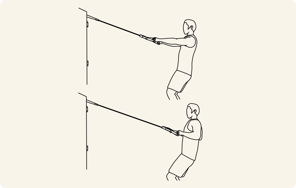 High Rows - Resistance Band Exercise