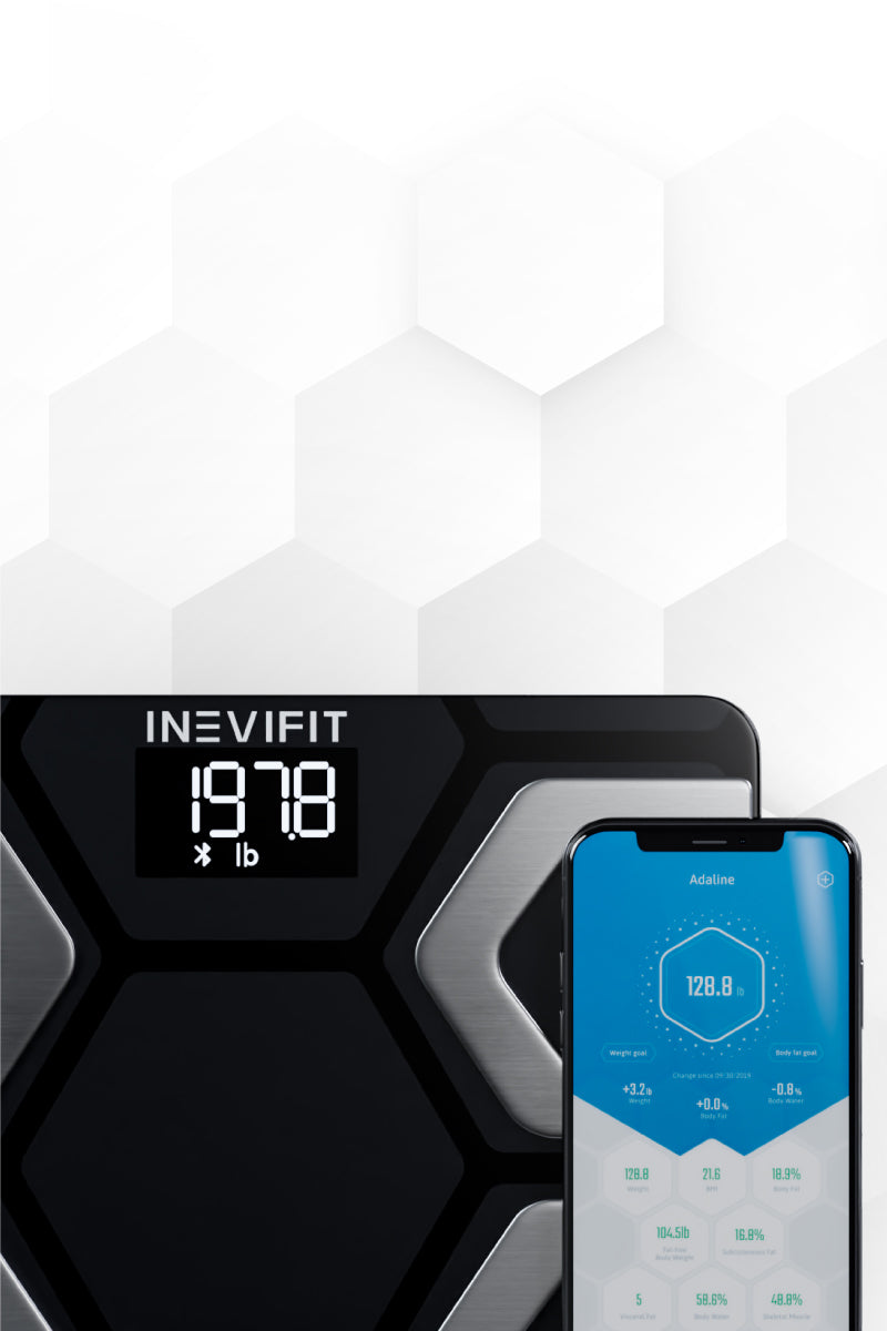 INEVIFIT Bluetooth Digital Smart Body Fat Scale I-BF003