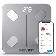 Inevifit smart body fat scale#color_silver